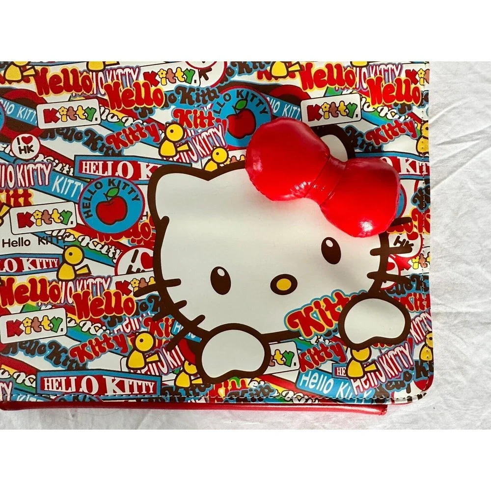 VTG Sanrio Kawaii Anime Hello Kitty Leather iPad 2 or 3 Case Celebrate 50 Years